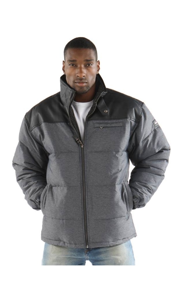 Pelle Pelle Grey Prada Puffer Jacket