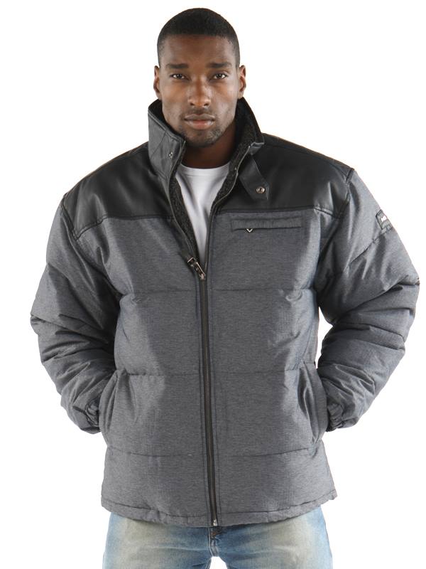 Pelle Pelle Grey Prada Puffer Jacket