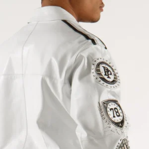 Pelle Pelle White Legacy Series MB Jacket | Leather Jacket view 2