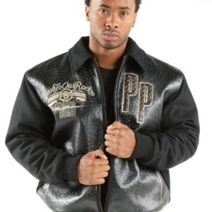 Black Pelle Pelle True to Roots Encrusted Jacket view 2