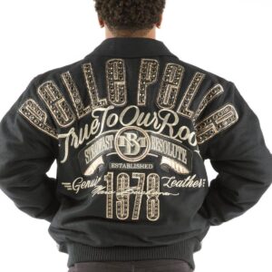 Black Pelle Pelle True to Roots Encrusted Jacket
