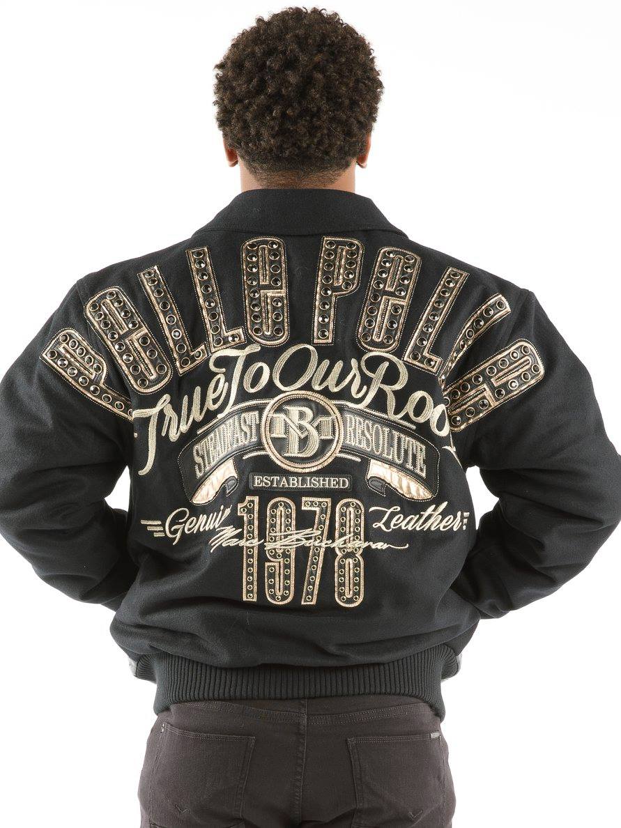 Black Pelle Pelle True to Roots Encrusted Jacket