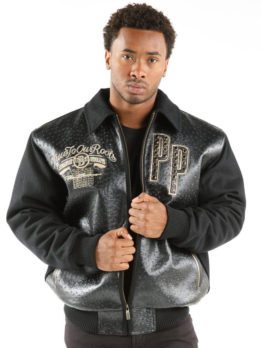 Black Pelle Pelle True to Roots Encrusted Jacket view 2