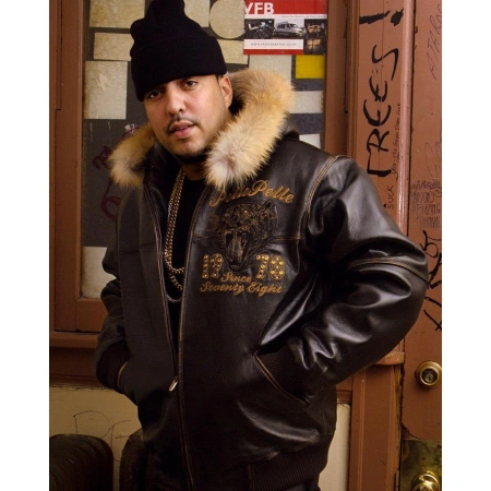 Pelle Pelle Men Panther Dark Brown Jacket | Fur Hood Jacket