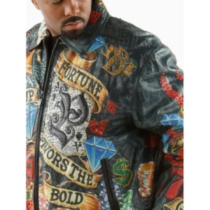PELLE PELLE FORTUNE BLACK LEATHER JACKET view 3