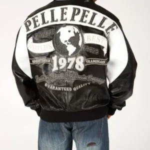 Pelle Pelle World Best Leather Jacket | Black & White view 2