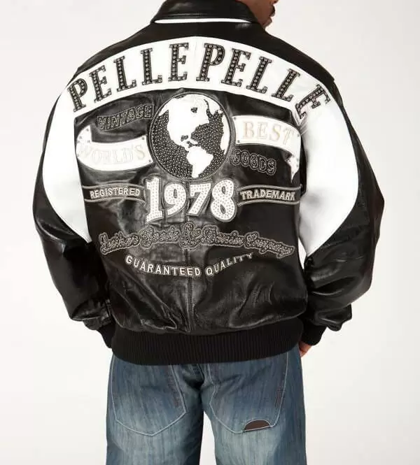 Pelle Pelle World Best Leather Jacket | Black & White view 2