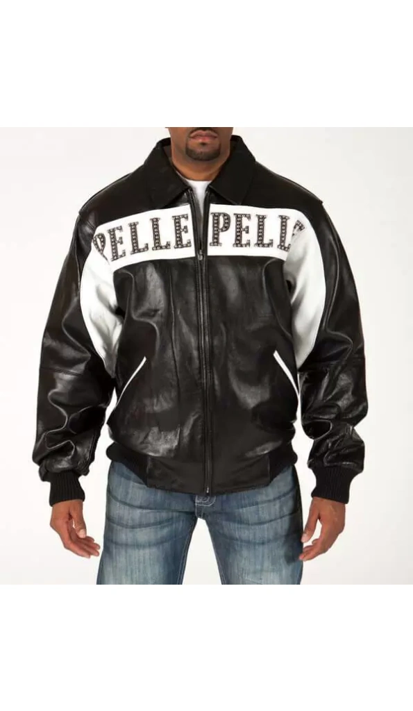 Pelle Pelle World Best Leather Jacket | Black & White