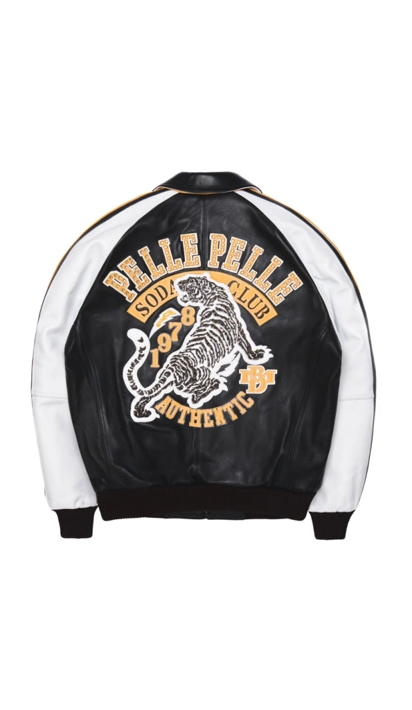 Pelle Pelle MB Soda Club Tiger Leather Jacket