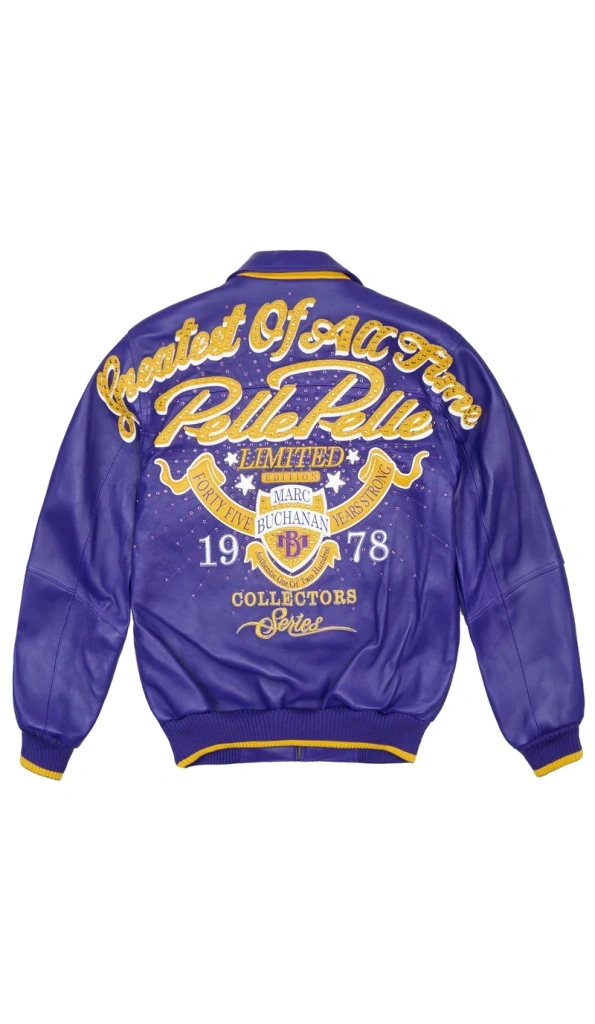 Pelle Pelle Marc Buchanan 1978 Purple Jacket | G.O.A.T