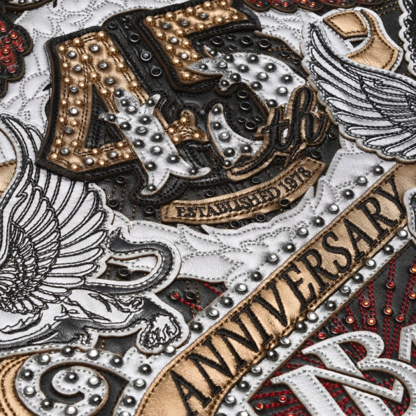 Pelle Pelle 45th Anniversary Studded Jacket | Black Jacket view 5