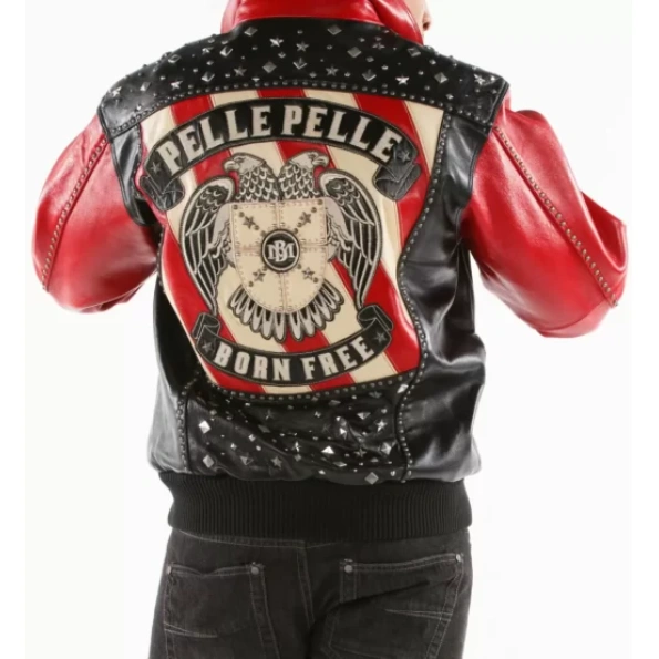 Pelle Pelle Born Free MB Studs Leather Jacket view 2