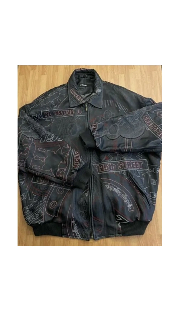 Pelle Pelle Liberty 1978 Black Leather Jacket