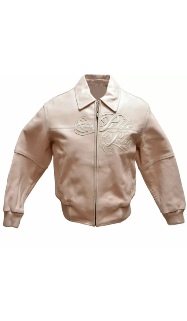 Pelle Pelle Light Pink Leather Jacket | Men & Women Jacket