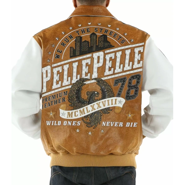 Pelle Pelle Men Brown Leather Jacket | Wild Ones Never Die view 2