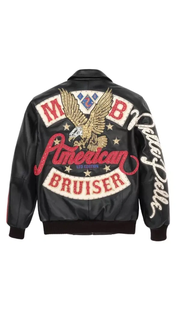 Pelle Pelle Black MB American Bruiser Jacket | Men Jacket