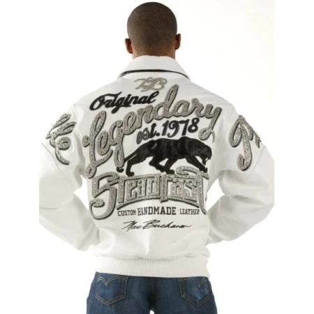 Pelle Pelle Steadfast White MB Leather Jacket | Men Jacket view 2