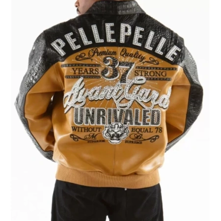 Pelle Pelle Men Avant Garde Mustard Jacket view 2
