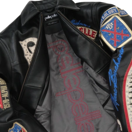 Pelle Pelle Black MB American Bruiser Jacket | Men Jacket view 4
