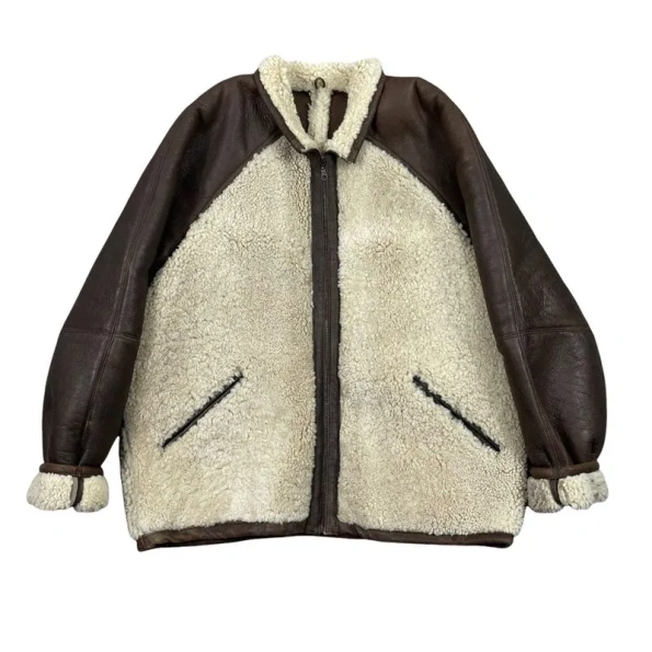 Pelle Pelle Vintage Hanan Sherpa Leather Jacket view 2