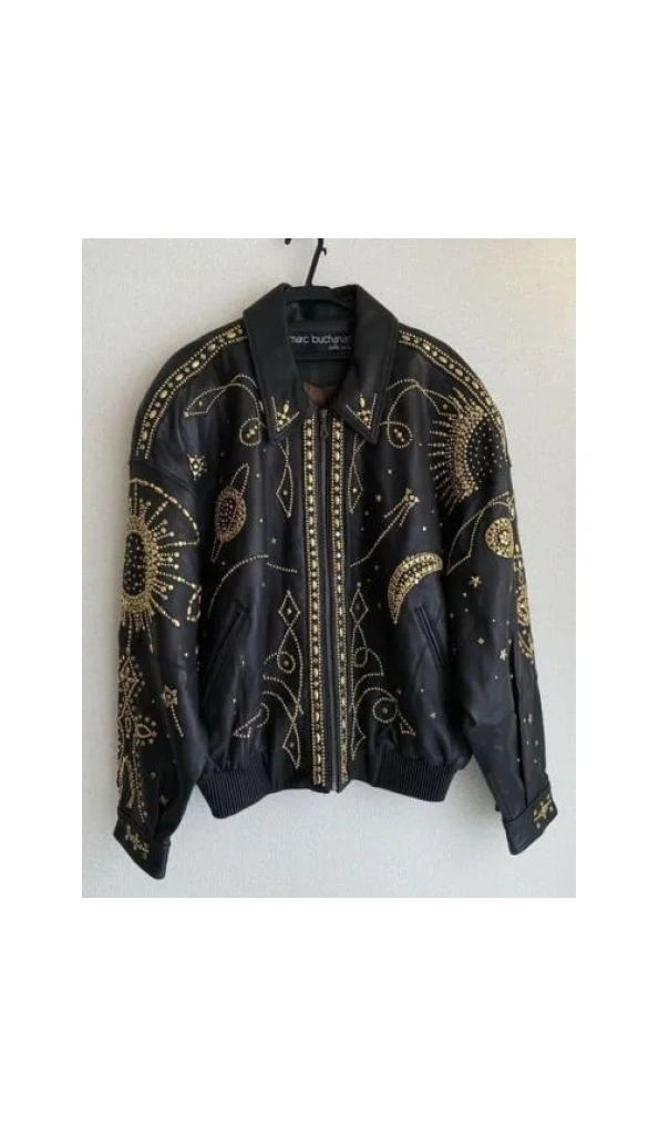 Pelle Pelle Black Blouson MB Leather Jacket