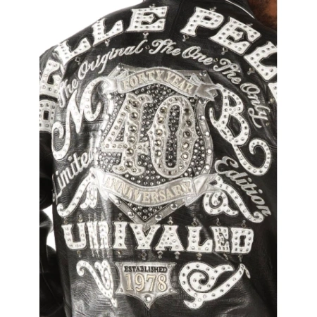 Pelle Pelle Unrivaled MB Studs Leather Jacket | Men Jacket view 3