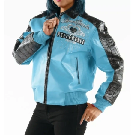 Pelle Pelle Turquoise Avant Garde MB Jacket | Women Jacket