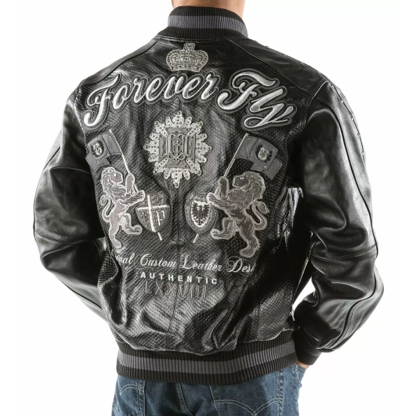 Pelle Pelle Forever Fly Black MB Leather Jacket view 2