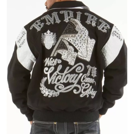 Pelle Pelle Black Empire Wool Jacket | Men Jacket view 2