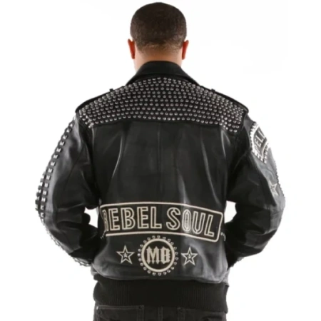 Pelle Pelle Rebel Soul Studded Leather Jacket view 2