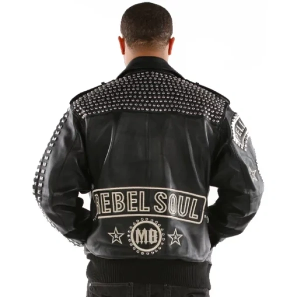 Pelle Pelle Rebel Soul Studded Leather Jacket view 2