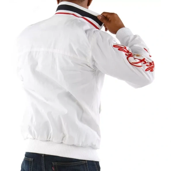 Pelle Pelle White World Tour Polyester Jacket | Men Jacket