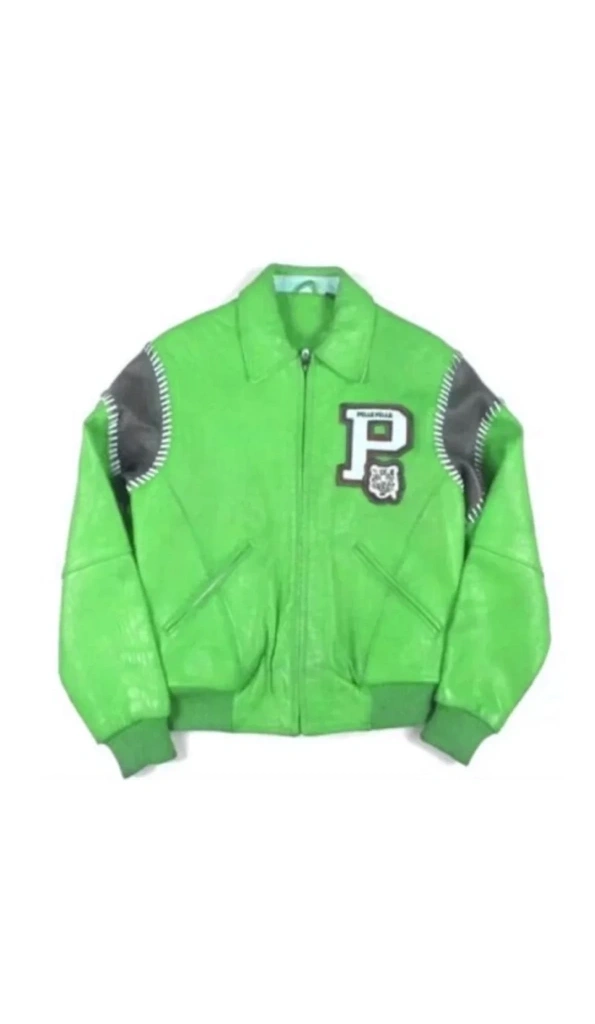 Pelle Pelle Bomber Green 1978 Leather Jacket | Men & Women