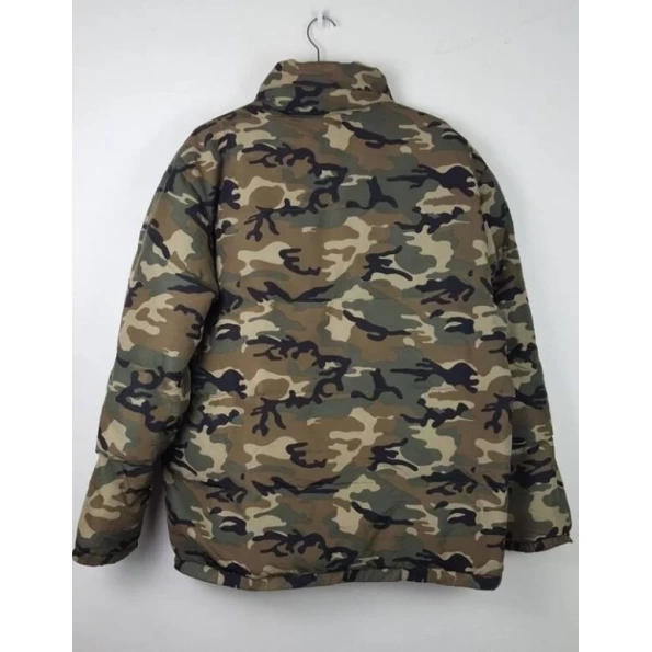 Pelle Pelle Green Camouflage Puffer Jacket view 2