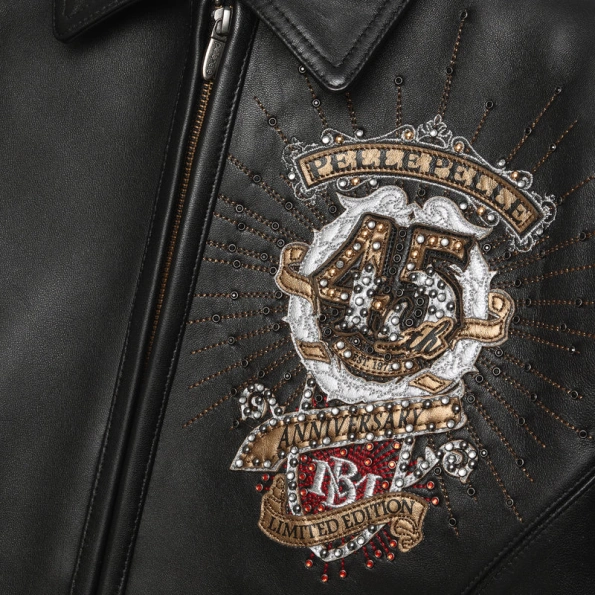 Pelle Pelle Collector Series Studs MB Jacket | Black Jacket view 4