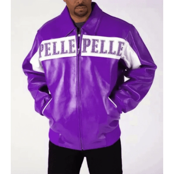 Pelle Pelle Purple Vintage Leather Jacket | Men Jacket