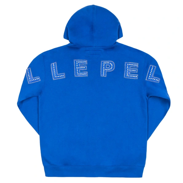 Pelle Pelle Blue Wool Hood Jacket view 2
