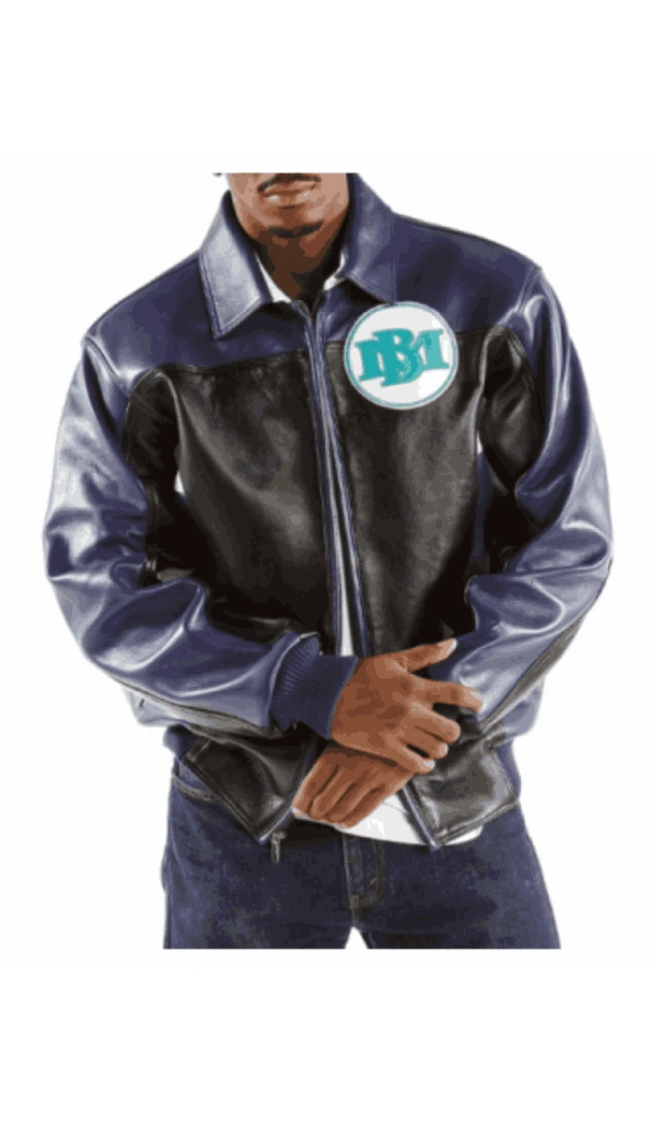 Pelle Pelle Men Purple Bomber Leather Jacket