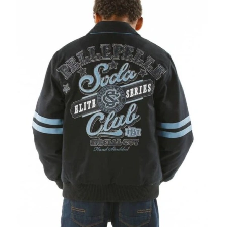 Pelle Pelle Kids Soda Club MB Wool Jacket view 2