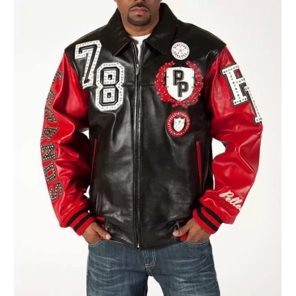 Pelle Pelle Legends Men Vintage Leather Jacket | 90s Jacket view 2