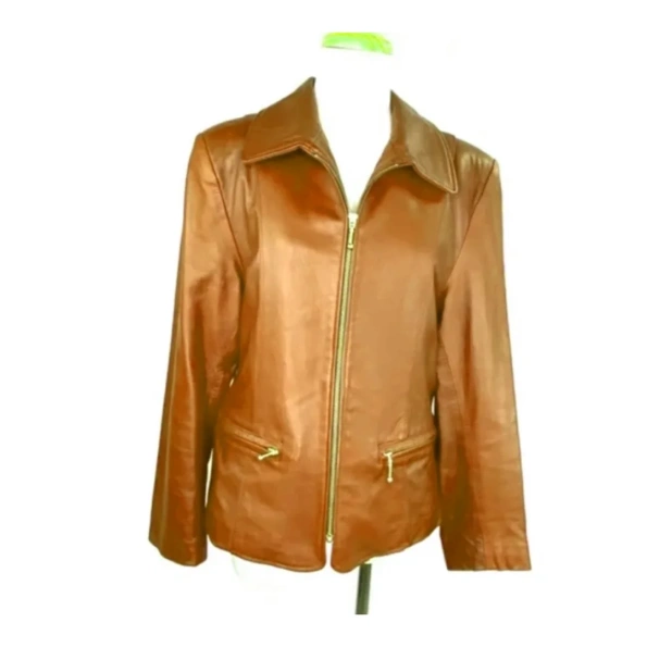 Pelle Pelle Women Karpeta Leather Jacket | Brown Jacket
