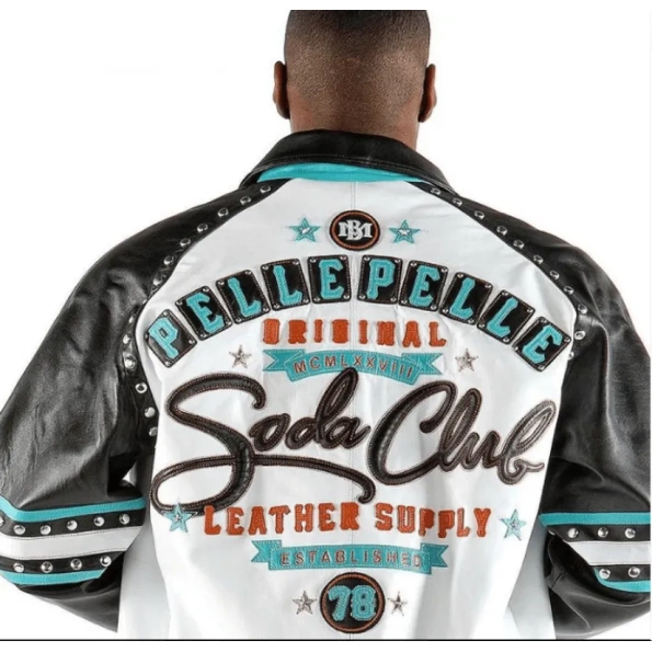 Pelle Pelle Men Soda Club 90s Leather Jacket | MB Jacket