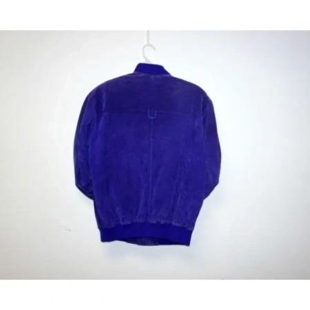 Pelle Pelle Purple Suede MB Wool Jacket view 2