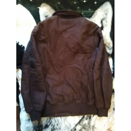Pelle Pelle Classic Dark Brown Wool Jacket view 2