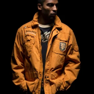 Pelle Pelle Mustard Born To Rebel Men Jacket view 2