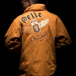 Pelle Pelle Mustard Born To Rebel Men Jacket