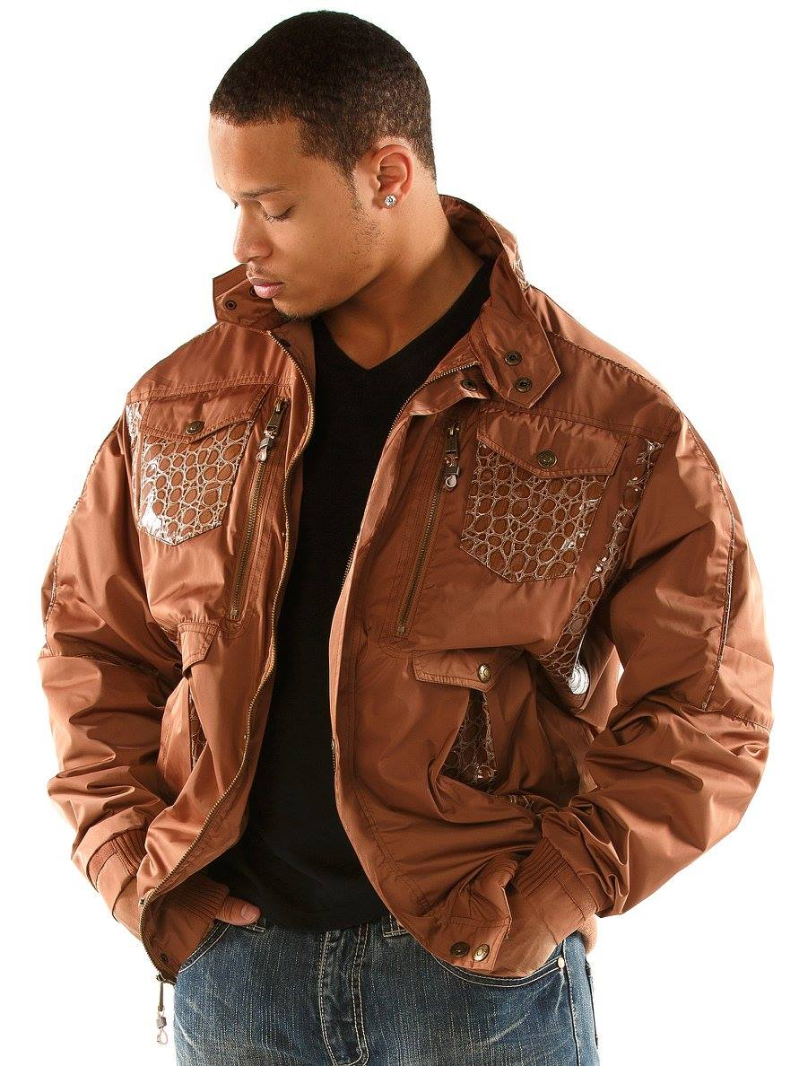 Pelle Pelle Brown Polyester Jacket | Men Jacket view 2