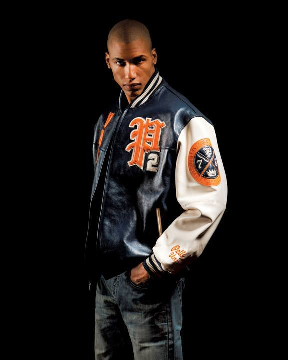 Pelle Pelle Men Varsity 90s Leather Jacket