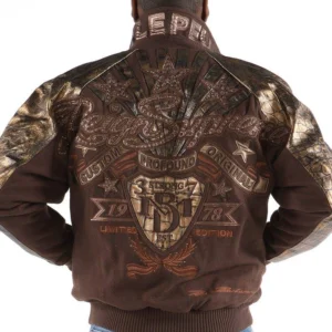 Pelle Pelle Men Dark Brown MB Wool Jacket | Limited Edition