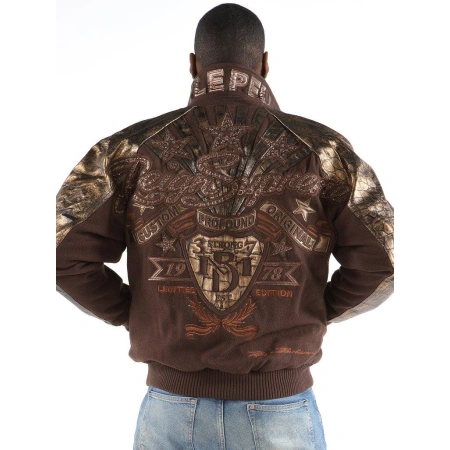 Pelle Pelle Men Dark Brown MB Wool Jacket | Limited Edition